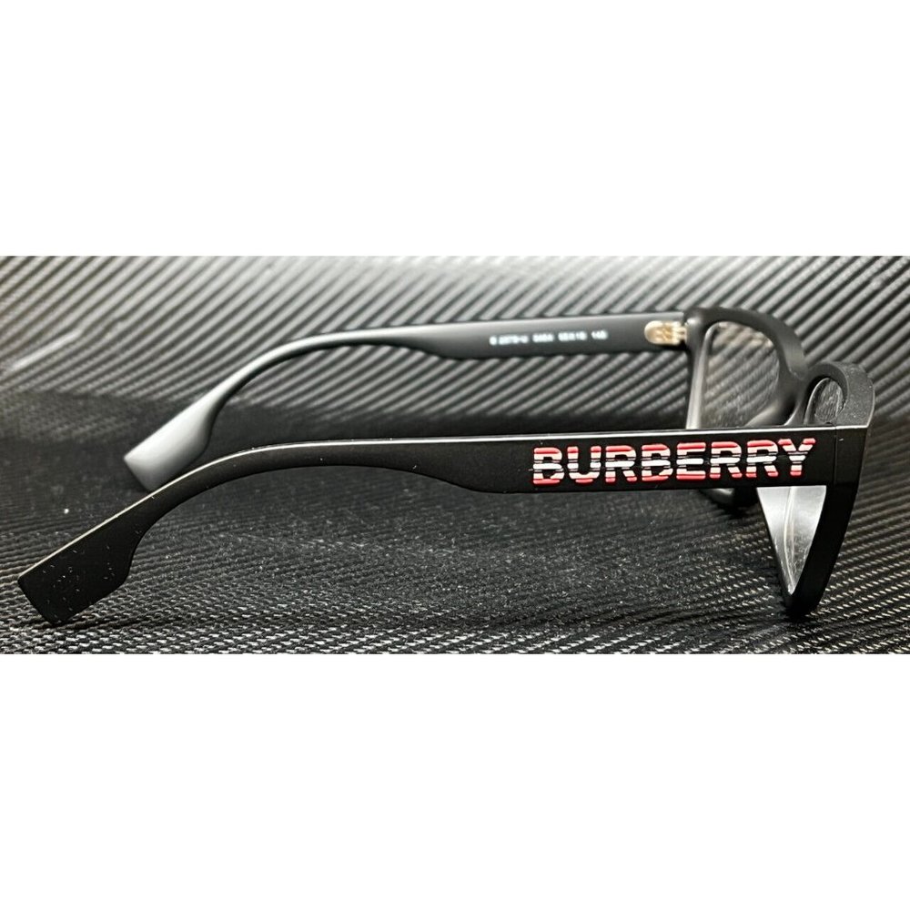 Burberry Matte Black Mens Eyeglasses - Picture 3 of 4